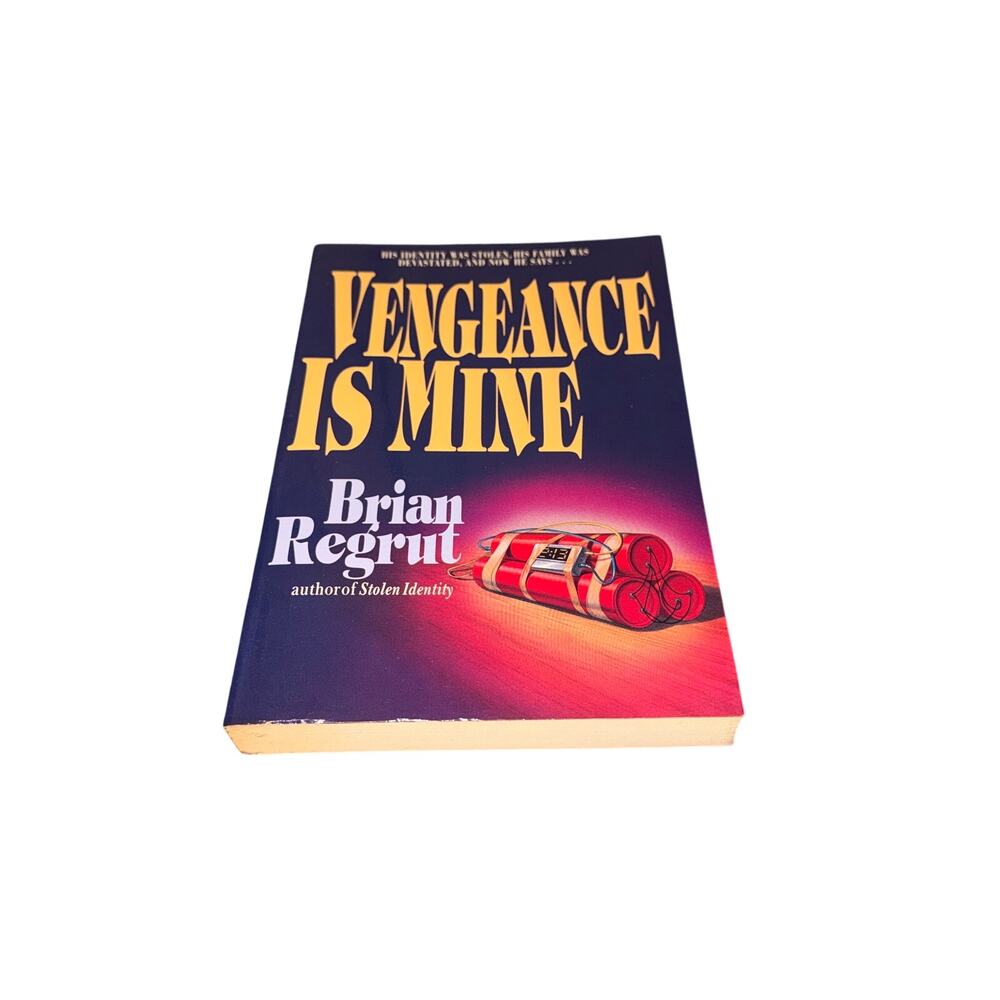 Vengeance Is Mine Brian Regrut Paperback Christian